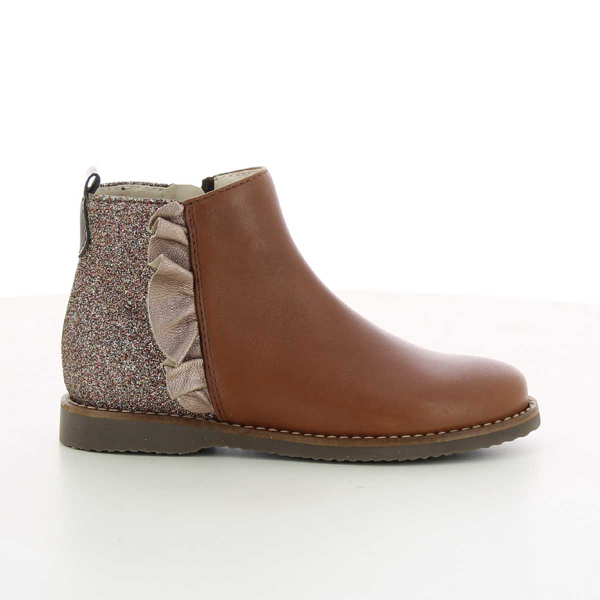 Beberlis Kinderschoenen Cognac 21651 W22 A Pedico