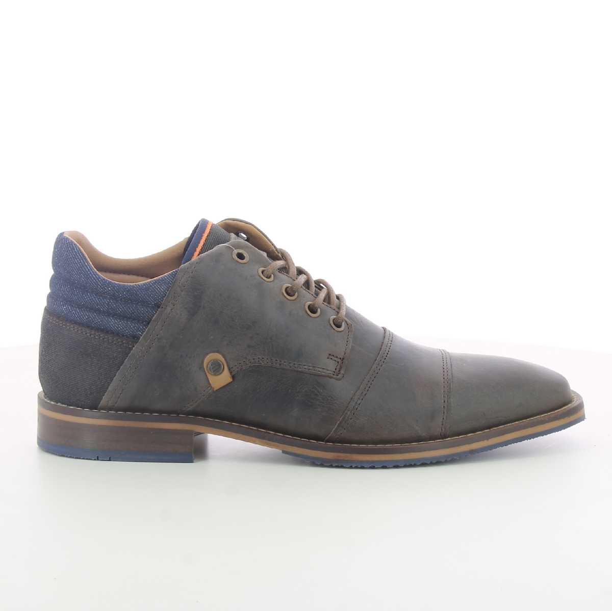 Bullboxer Herenschoenen Bruin 681P51801B Pedico
